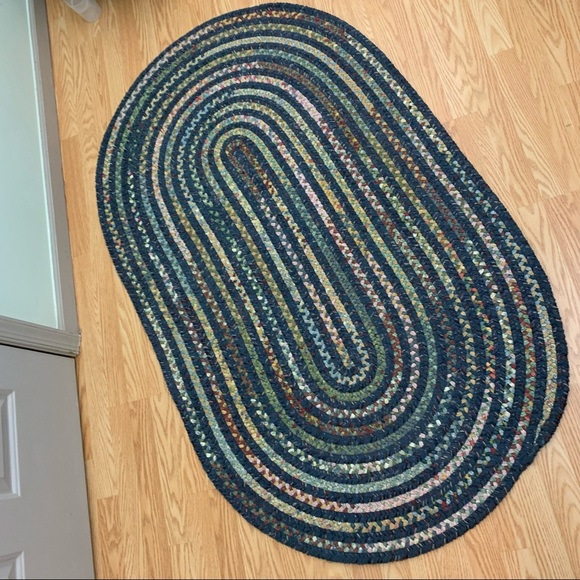 COPY - Braid Rug Amish handmade oval 3-5 feet rag rug